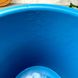 Ведро хозяйственное пластмассовое 10 л со шкалой Голубое