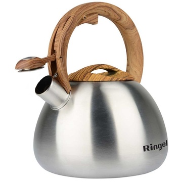 Чайник зі свистком 2.7 л з нержавіючої сталі для індукції CLASSIC Ringel RINGEL