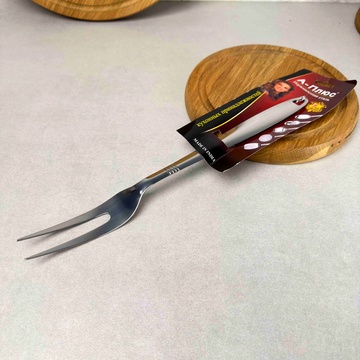 Раздаточная вилка для мяса с 2-мя зубьями 33 см Necklace 0237 А-П A-plus