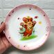 Дитячий посуд з порцеляни 3 предмети Закоханий тигреш