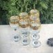 Скляні чарки з золотим малюнком Гусь-Хрустальний "Новий Грецький візерунок" 6 шт (EAV03-134)