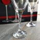 Келихи з позолотою для шампанського на крученій ніжці Гусь-Хрустальний Кракелюр 175 мл (TRV267-307/S)