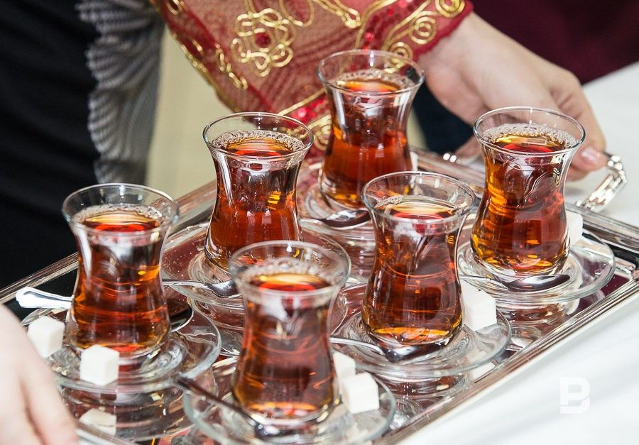 Набір стаканів-армудів для турецького чаю з блюдцем Pasabahce Aida 6 шт (96308) Pasabahce