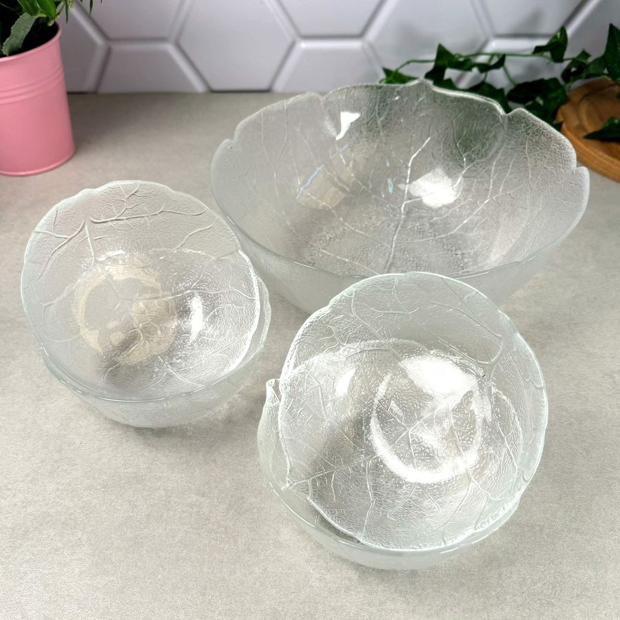 Набор стеклянных салатников 1+4 предмета Luminarc Bowl Aspen Luminarc