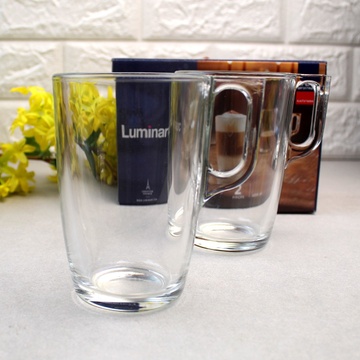 Набір великих скляних кухлів 2 шт Luminarc "Час дегустації" 400 мл Luminarc