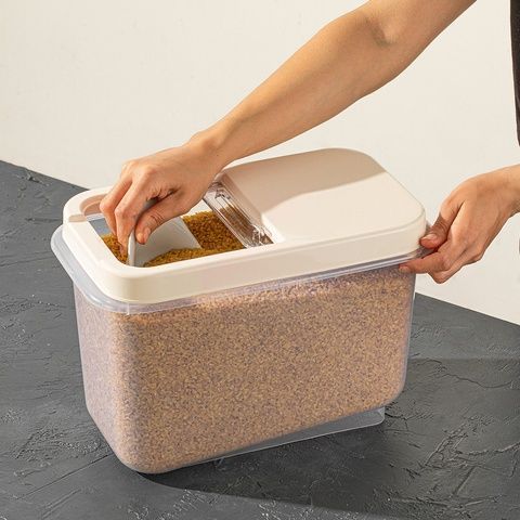 Великий харчовий контейнер 10л з відсувною кришкою 07553/00760 Dunya Dunya Plastik