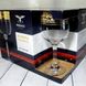 Набор бокалов для вина с золотым декором Гусь-Хрустальный "Версаче" 240 мл (EAV08-163)