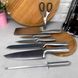 Набір кухонних ножів з ножицями 8 предметів на підставці Bohmann