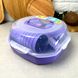 Большой набор пластиковой посуды для пикника на 6 персон 38 предмета Фиолетовый
