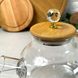 Заварочный стеклянный чайник для плиты 1 л Crystal