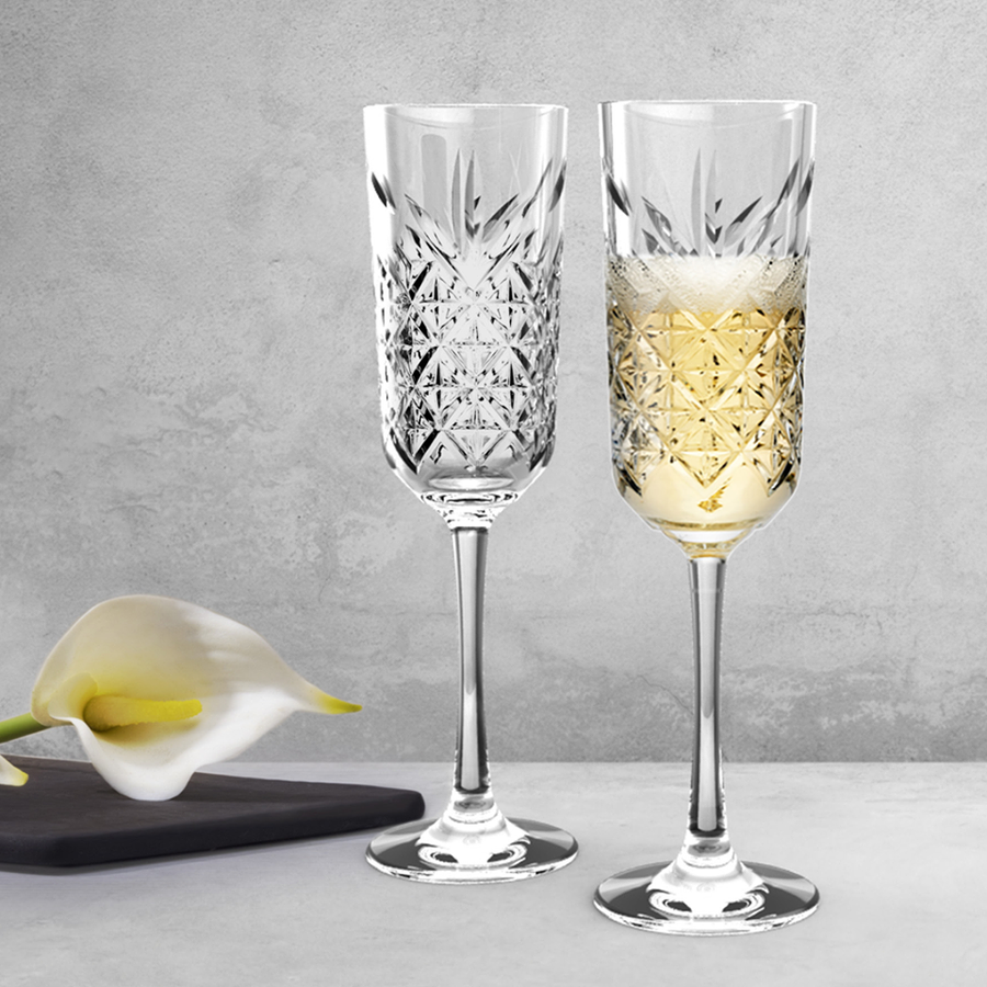 Скляний келих для шампанського Pasabahce Timeless 175 мл (440356/sl) Pasabahce