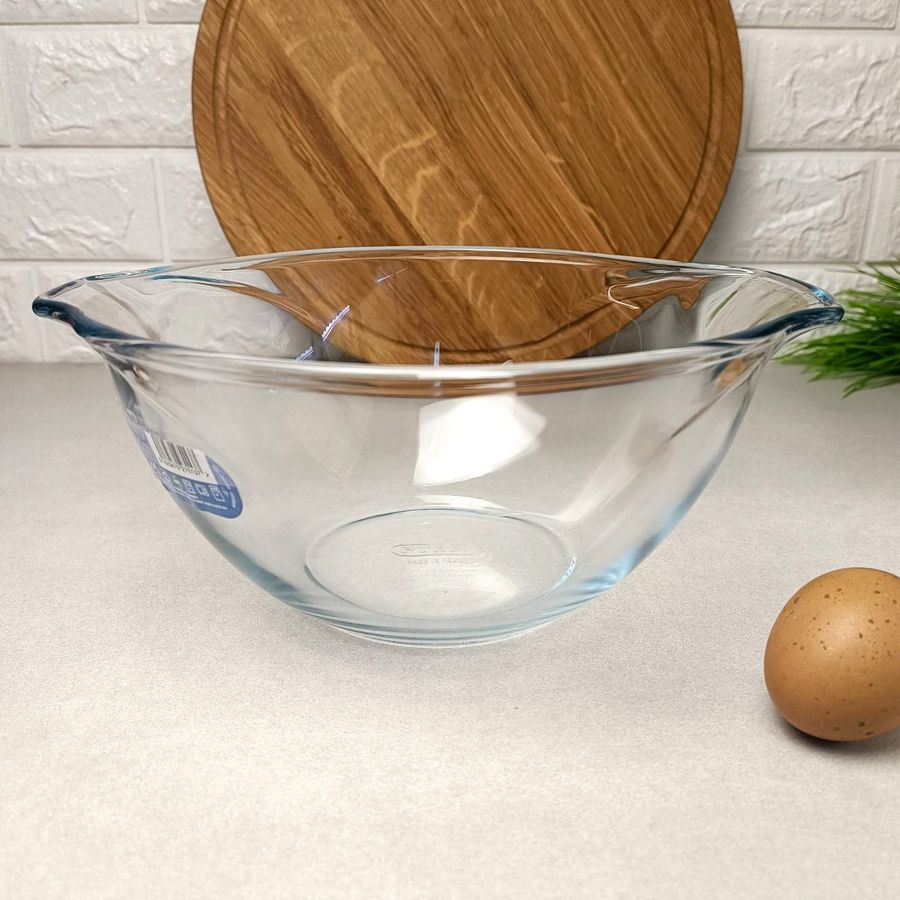 Стеклянная миска из жаропрочного стекла Vintage Edition Collector 2.5л, посуда для духовки Pyrex