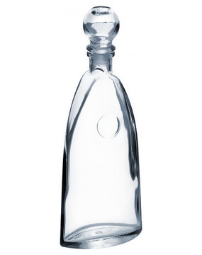 Графин стеклянный для алкогольных для напитков Маяк 0,5 л (5009) Everglass