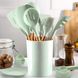 Набор кухонных принадлежностей 12 предметов мятного цвета Kitchen Set