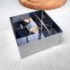 Форма квадратна для викладки/вирубки 8*8*4.5 см з виштовхувачем Kamille