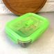 Прямокутний Контейнер з салатовою кришкою Luminarc Pure Box" 17,5*12,5*7 см 820 мл (P4569)
