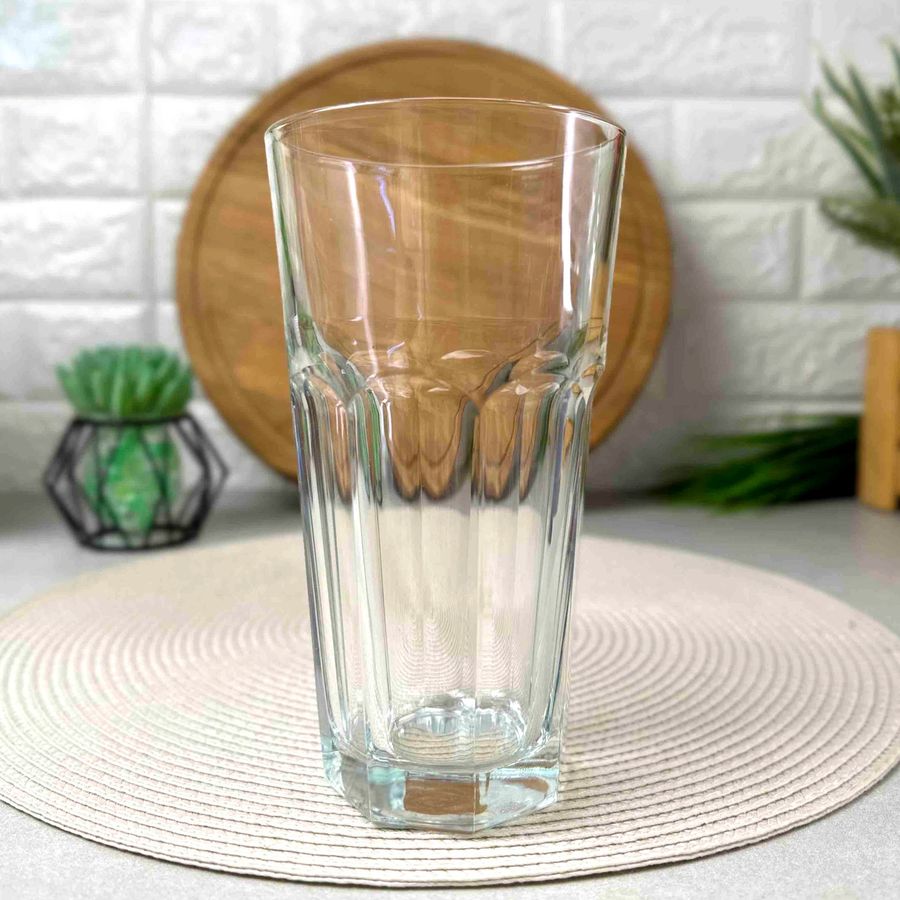 Висока склянка з гранями 625 мл Касабланка Uniglass Marocco UniGlass
