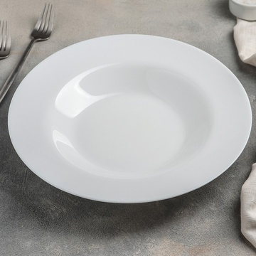 Белая тарелка для пасты Luminarc Friend Time 285 мм (C8018) Luminarc
