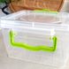 Объемный термостойкий пищевой контейнер 2.4, Ал-пластик