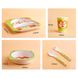 Бамбуковая посуда для детей в наборе 5 предметов Фламинго HLS (4309)