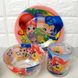 Набір дитячої скляного посуду для дівчаток Шімер і Шайн 3 предмета
