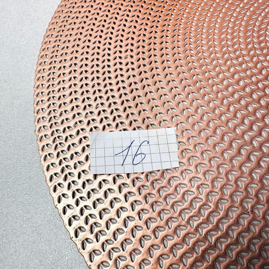 Кругла бронзова сервірочна серветка під тарілку 38 см Силікон (КС-16) Hell