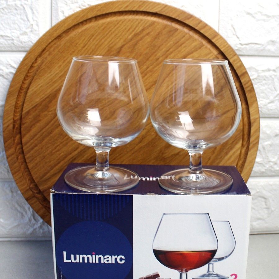 Набор бокалов для коньяка Luminarc "Французский ресторанчик" 250 мл 2 шт (N5434) Luminarc