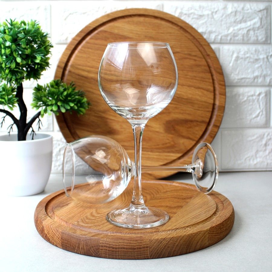 Набор стеклянных бокалов для вина ОСЗ «Эдем» 280 мл 6 шт (8346) ОСЗ