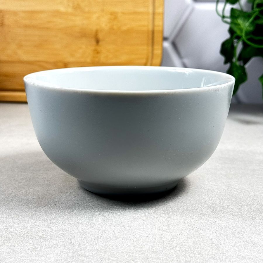 Сірий салатник для особистої порції Luminarc Diwali Granit 14,5 см (P0731) Luminarc