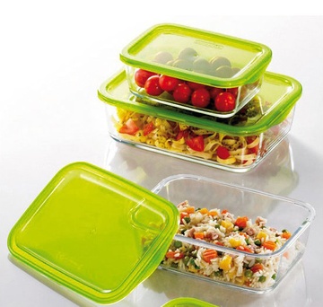 Набор пищевых контейнеров с крышкой Luminarc KEEP'N' 2+1 шт. N6238 Luminarc