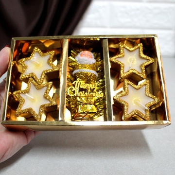Набір новорічних свічок 5 предметів в подарунковій упаковці Hell