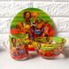 Дитячий набір посуду з мульт-героями Барбоскіни 3 предмета