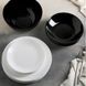 Чорно-білий столовий набір посуду LUMINARC Diwali Black&White 19 предметів (P4360)