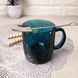 Смарагдова чайна кружка з товстого скла Luminarc "Нордік Лондон Топаз" 380 мл (Q0376)