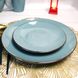Голубая обеденная тарелка 26 см Ardesto Bagheria Misty blue