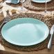 Бірюзова обідня тарілка 25 см Luminarc Pampille Turquoise