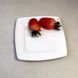 Тарелка квадратная фарфоровая, квадратная посуда для ресторанов Lubiana Victoria 160х160 мм (2727)