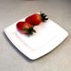 Тарелка квадратная фарфоровая, квадратная посуда для ресторанов Lubiana Victoria 160х160 мм (2727)