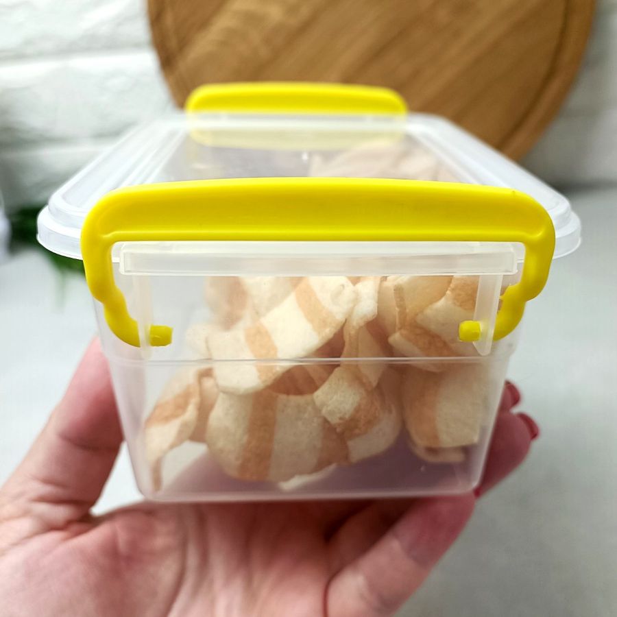 Пластиковый бокс для хранения пищи 0.85л с крышкой Народный продукт