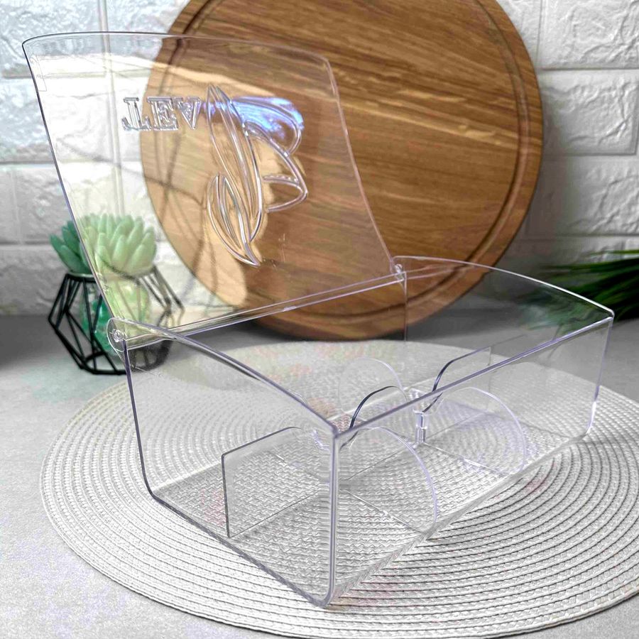 Прозрачный пластиковый органайзер для чайных пакетиков Bee home BEE HOME