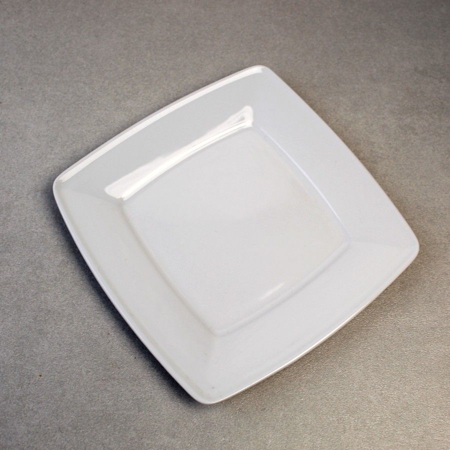 Тарілка квадратна порцелянова, квадратний посуд для ресторанів Lubiana Victoria 160х160 мм (2727) Lubiana