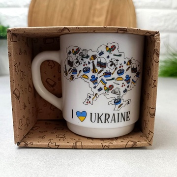 Чашка Я- Украина! в подарочной упаковке 290 мл Luminarc