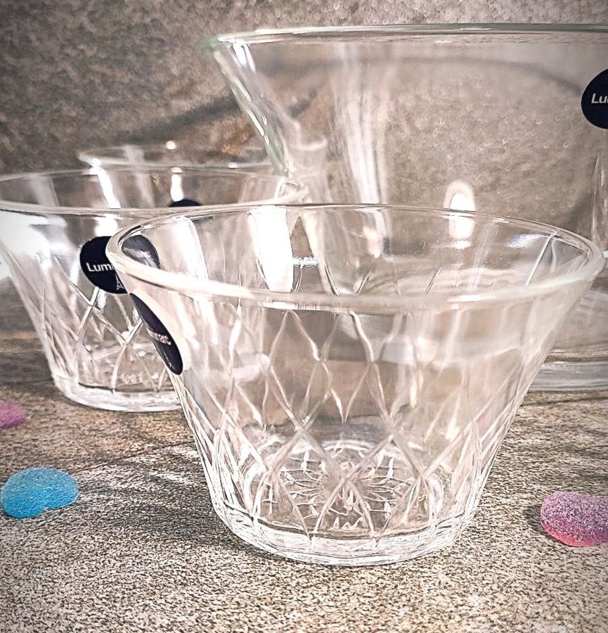 Набір скляних салатниць 7 предметів Luminarc Swivel 1+6шт (P9119) Luminarc