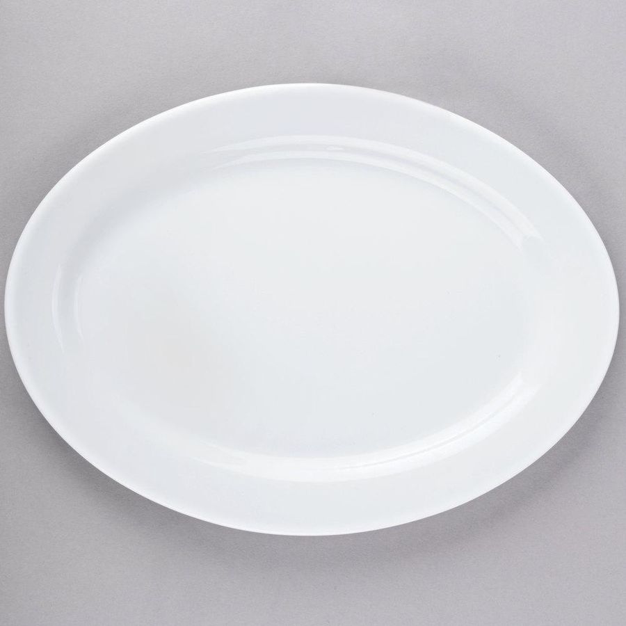Блюдо овальное белое 32 см Arcoroc Restaurant (67107) Arcoroc