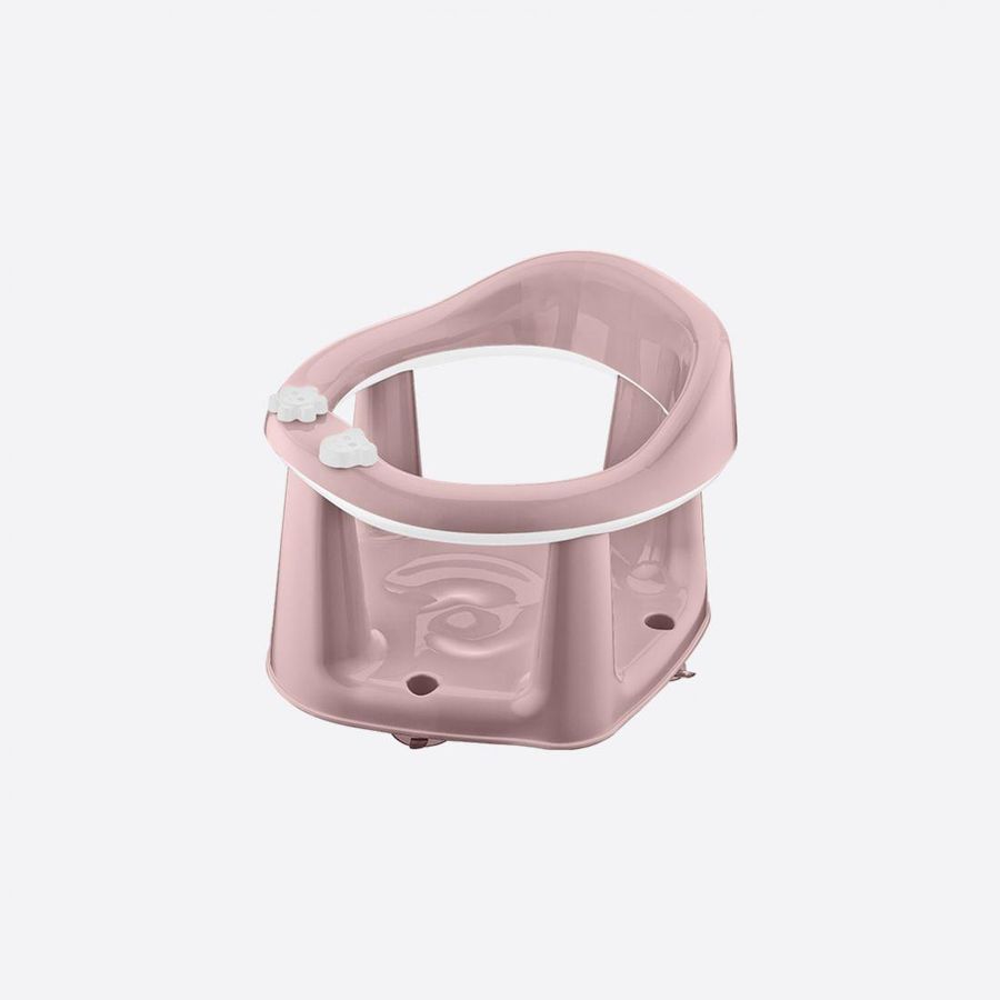 Пластиковое сиденье для купания малышей Розовое Baby Seat Dunya Plastic