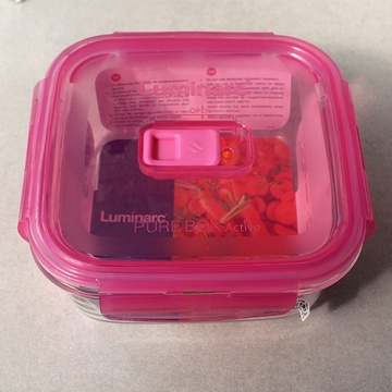 Харчовий контейнер квадратний з товстого скла Luminarc Pure Box" 14.5*14,5*5,5 см 760 мл (P4593) Luminarc