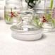 Набір скляних банок для сипучих продуктів Luminarc Red Orchis 3 шт 0,5 + 0,75 + 1 л (Q0289)