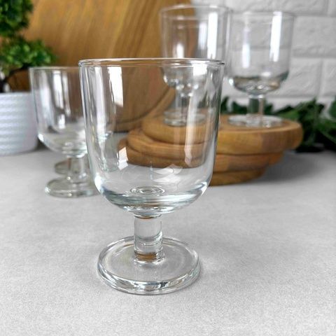 Стеклянные фужеры для коктейлей и десертов 250 мл в наборе 6 шт Arcoroc Resto Stemglass (L9392) Arcoroc