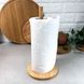 Деревянный держатель для бумажных кухонных полотенец Simple