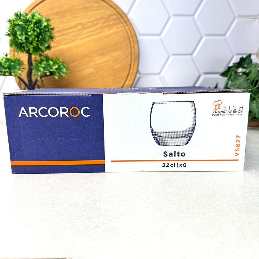 Низькі стакани 320 мл 6 шт Arcoroc Salto Arcoroc